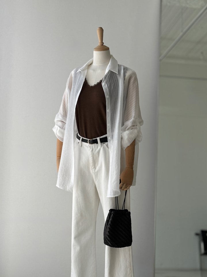 Heize - Korean Women Fashion - #womensfashion - Rena Sleeveless Tee - 7