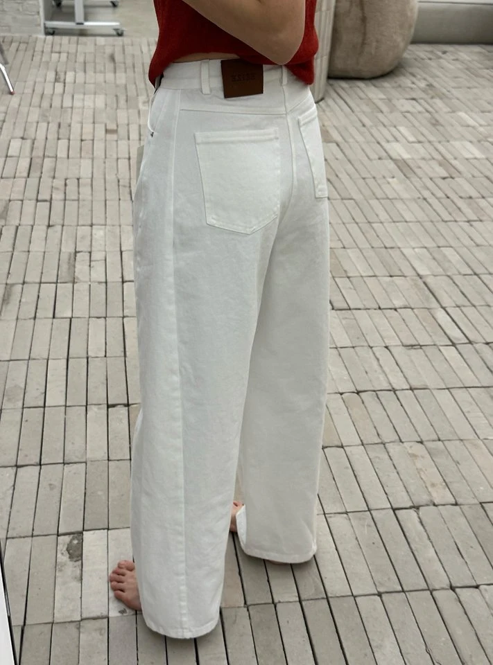 Heize - Korean Women Fashion - #momslook - Bailey Denim Pants - 4