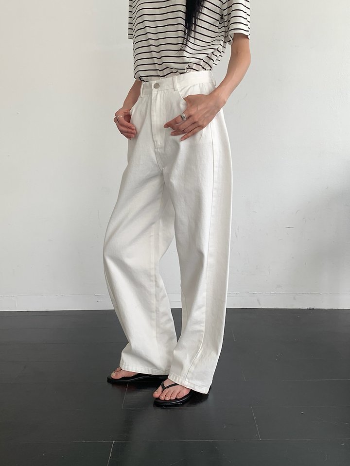 Heize - Korean Women Fashion - #womensfashion - Bailey Denim Pants - 6