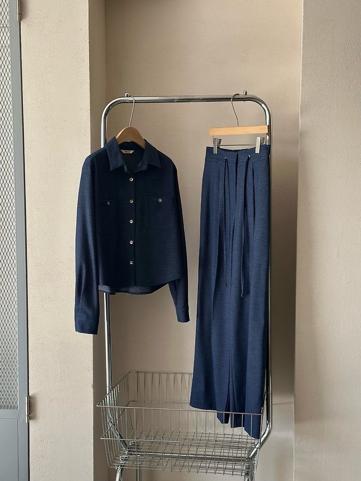 Heize - Korean Women Fashion - #womensfashion - Denim Banding Pants - 9
