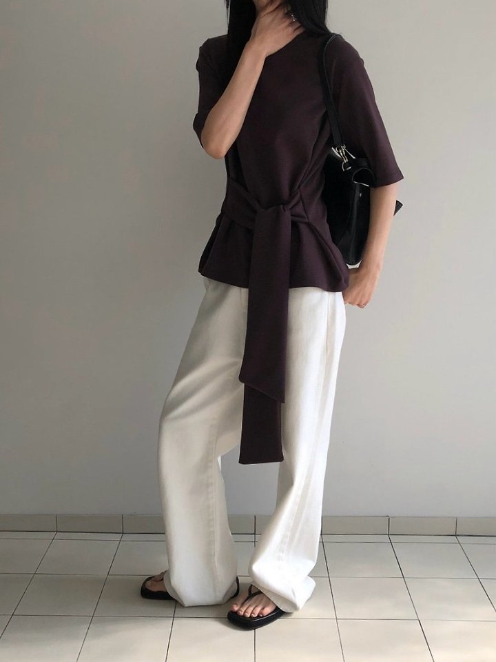 Heize - Korean Women Fashion - #womensfashion - Mood Tee - 2