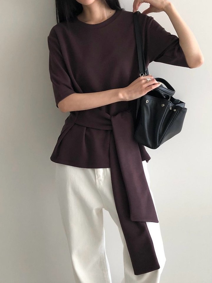 Heize - Korean Women Fashion - #momslook - Mood Tee - 4