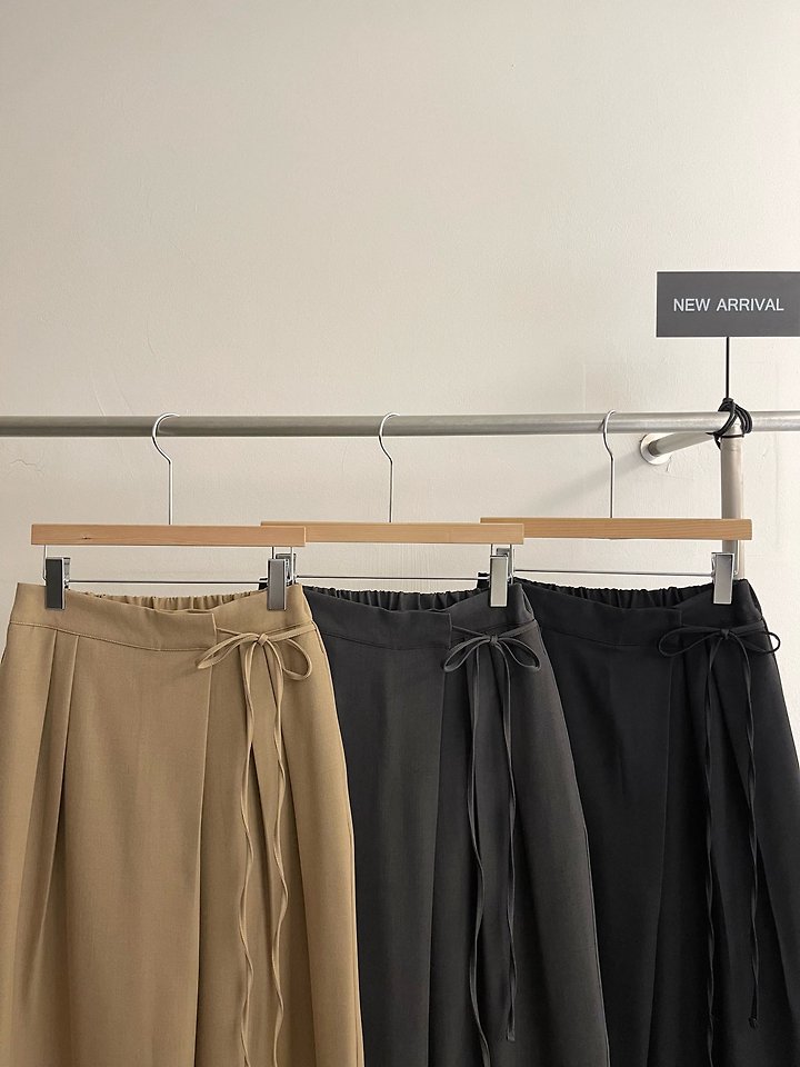 Heize - Korean Women Fashion - #womensfashion - Wrap Banding Pants