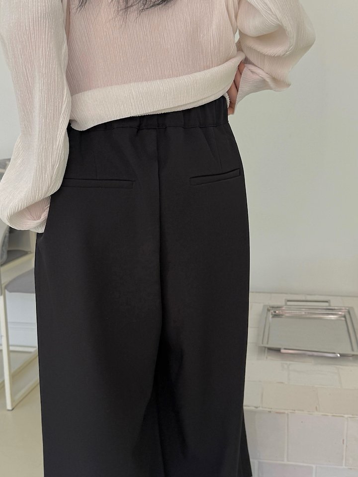 Heize - Korean Women Fashion - #womensfashion - Wrap Banding Pants - 5