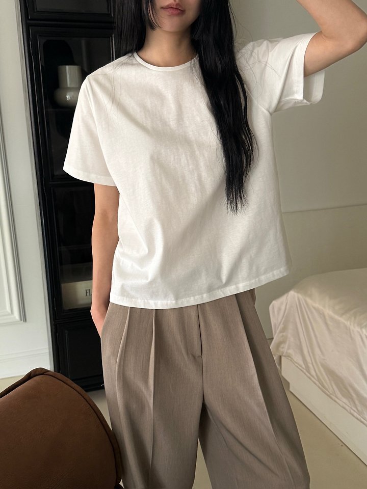 Heize - Korean Women Fashion - #momslook - Time Tee - 4