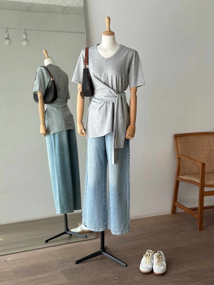 Heize - Korean Women Fashion - #womensfashion - Mere Tee - 6