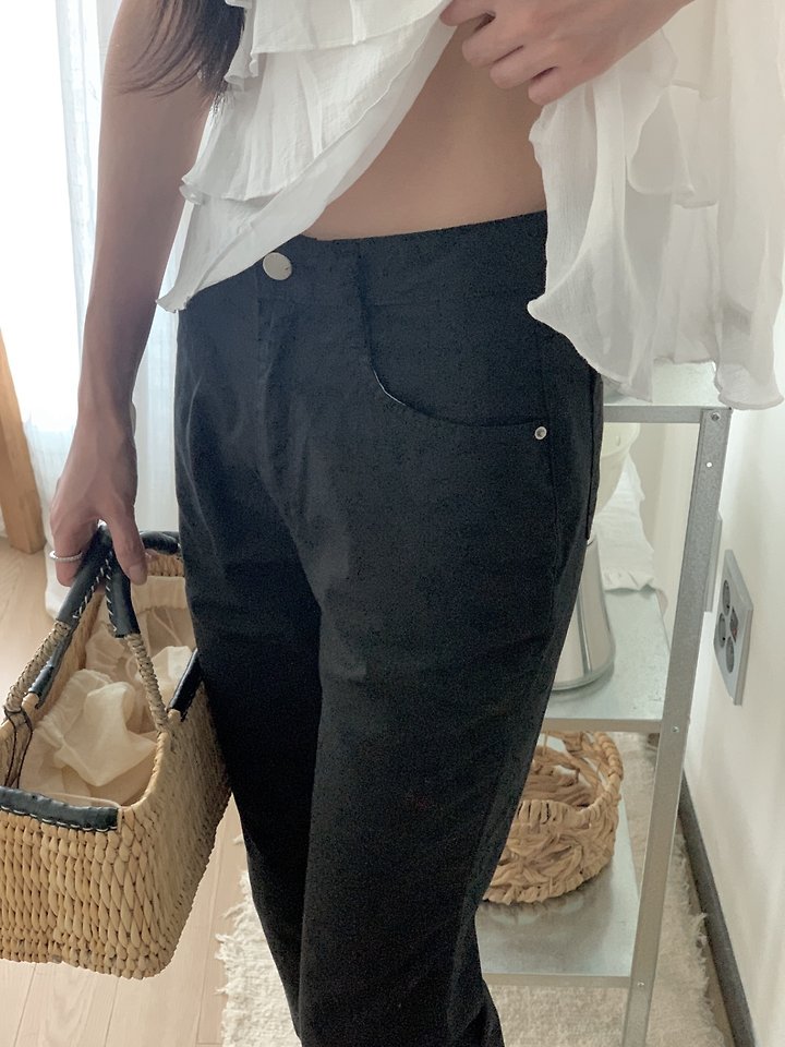I'm here - Korean Women Fashion - #momslook - 650 Cool Span Capri Pants - 6