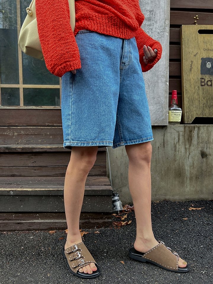 I'm here - Korean Women Fashion - #vintagekidsstyle - 312 Denim Shorts
