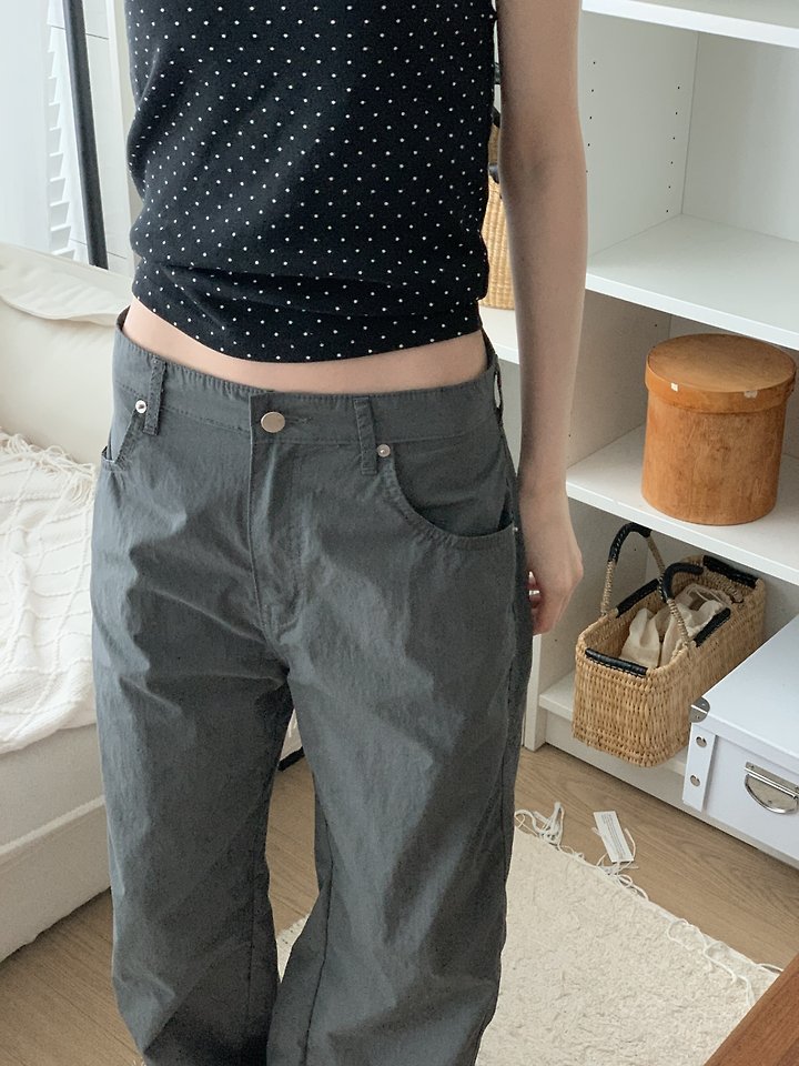I'm here - Korean Women Fashion - #womensfashion - 649 Summer Seam Curved Jeans Summer Curved Pants - 5