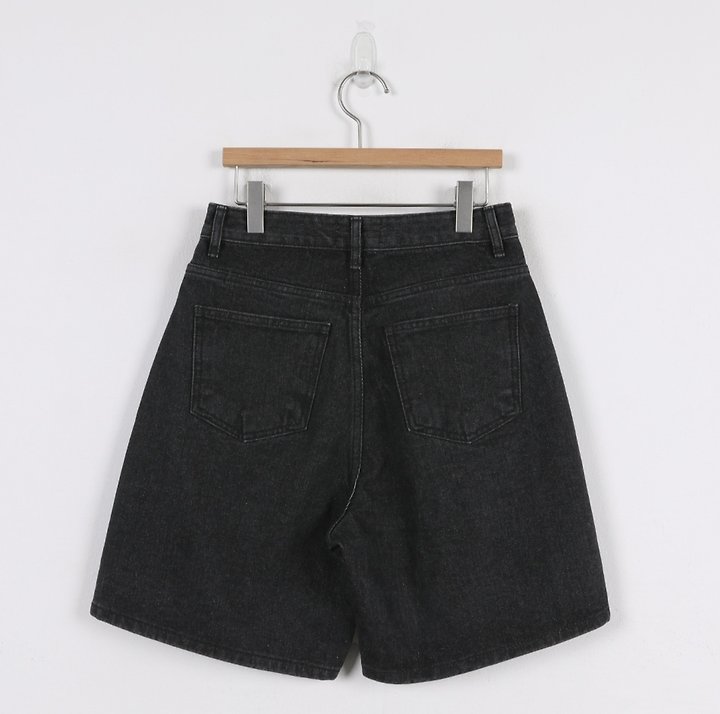 I'm here - Korean Women Fashion - #womensfashion - 311 Black Denim Shorts - 8