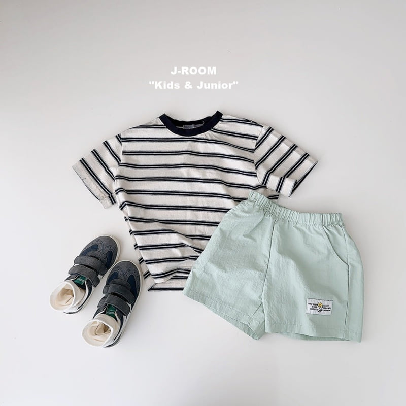 J-Room - Korean Children Fashion - #childofig - Marine Stripe Tee - 7