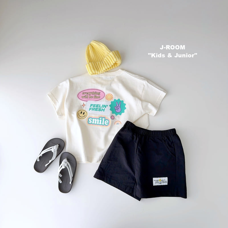 J-Room - Korean Children Fashion - #childofig - Fresh Front Back Print Tee - 11