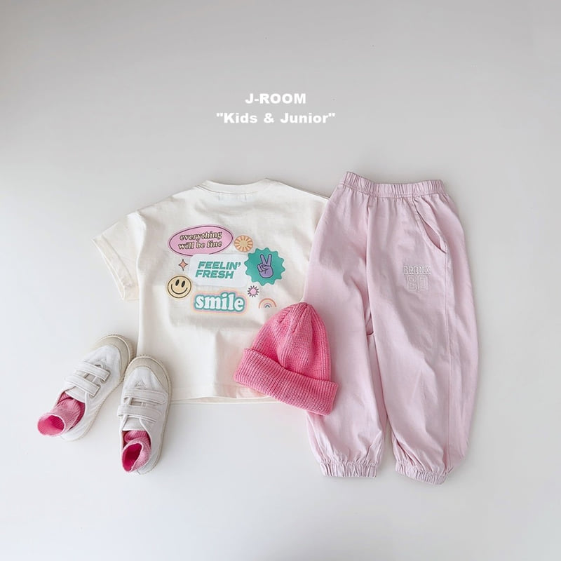 J-Room - Korean Children Fashion - #childrensboutique - Bronze Embroidery Jogger Pants - 11