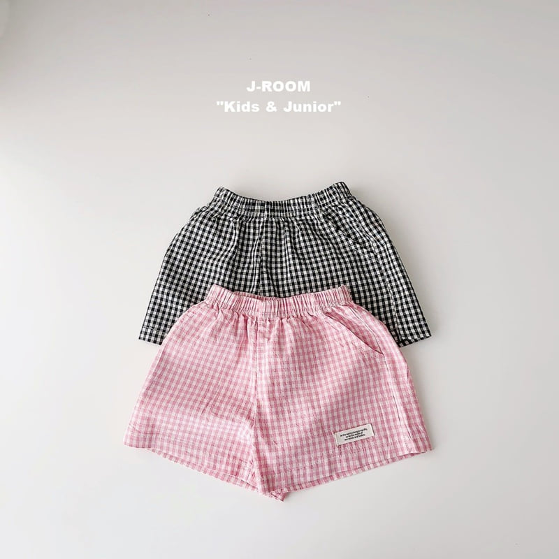 J-Room - Korean Children Fashion - #childrensboutique - Daily Check Shorts - 5