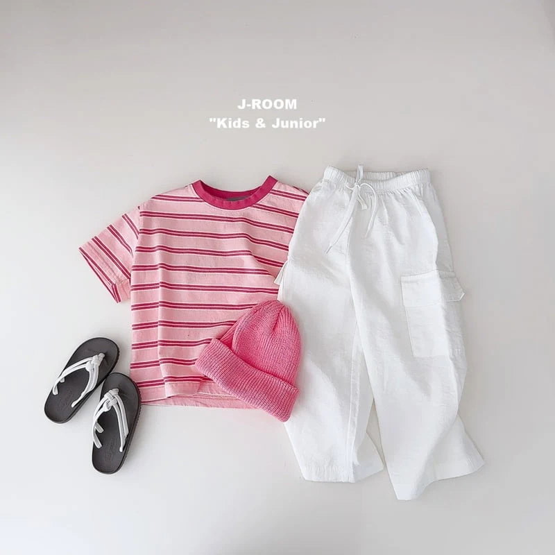 J-Room - Korean Children Fashion - #designkidswear - Marine Stripe Tee - 10