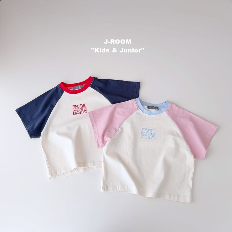 J-Room - Korean Children Fashion - #discoveringself - Pine Raglan Tee