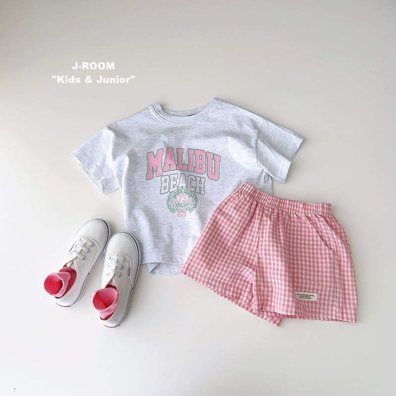 J-Room - Korean Children Fashion - #fashionkids - Daily Check Shorts - 8