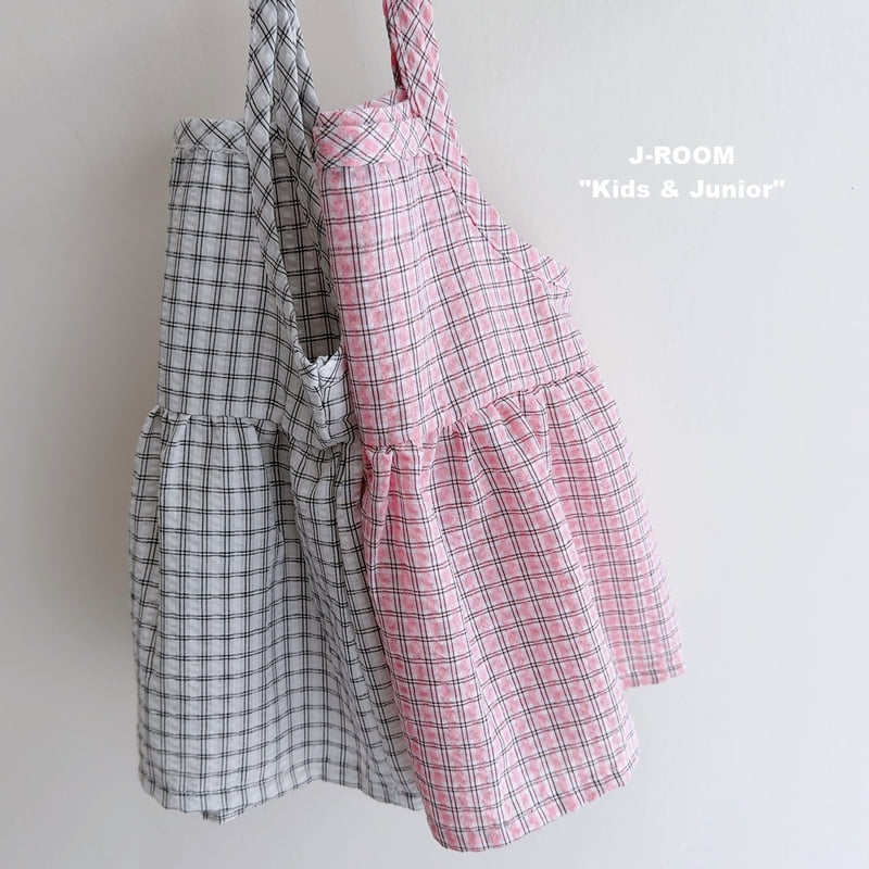 J-Room - Korean Children Fashion - #discoveringself - Check Bustier - 4