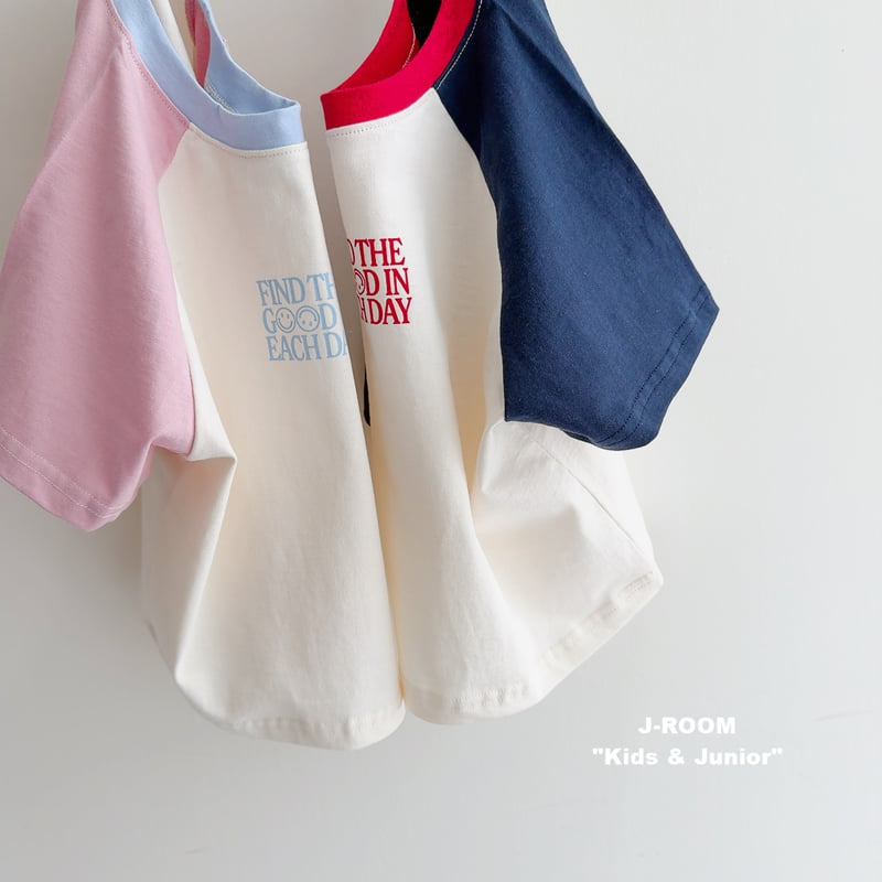 J-Room - Korean Children Fashion - #kidsshorts - Pine Raglan Tee - 3