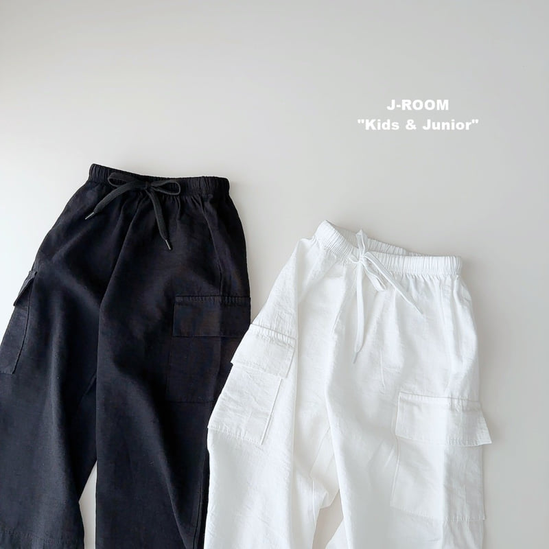 J-Room - Korean Children Fashion - #kidsstore - Cooling Wide Cargo Pants - 5