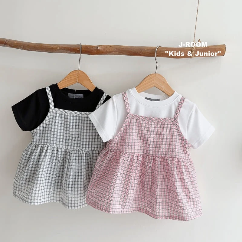 J-Room - Korean Children Fashion - #kidsstore - Check Bustier - 6