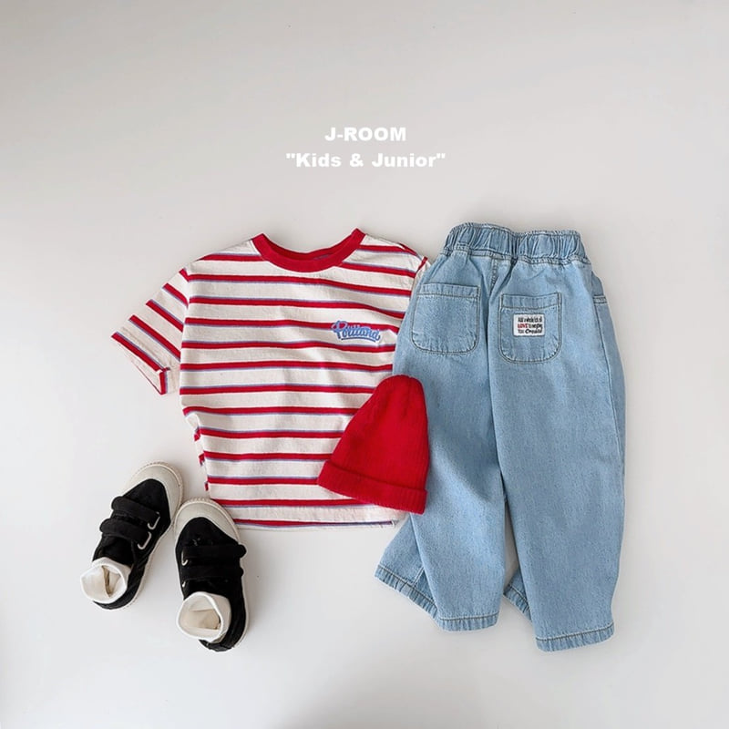 J-Room - Korean Children Fashion - #littlefashionista - Portland Stripe Tee - 10