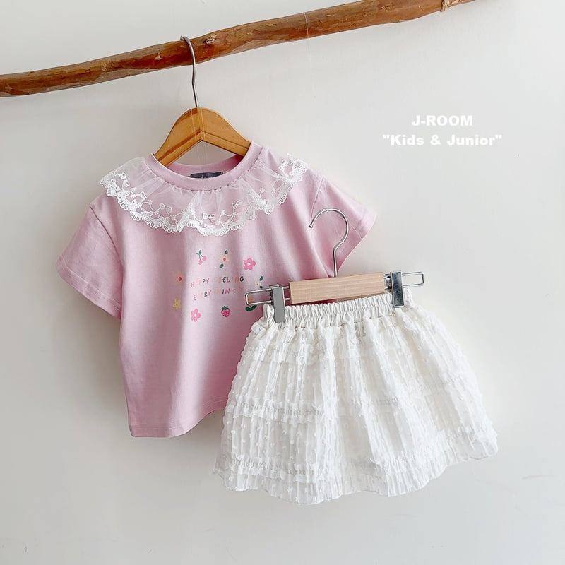 J-Room - Korean Children Fashion - #magicofchildhood - Lace Skort - 7