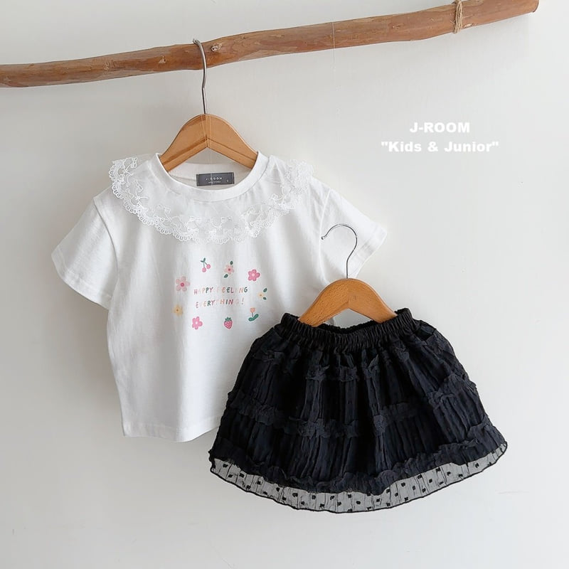 J-Room - Korean Children Fashion - #minifashionista - Lace Skort - 8