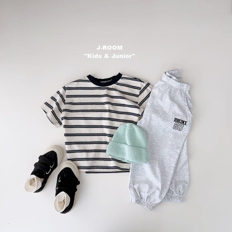 J-Room - Korean Children Fashion - #prettylittlegirls - Bronze Embroidery Jogger Pants - 8
