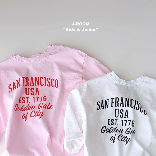 J-Room - Korean Children Fashion - #stylishchildhood - San Francisco Long Sleeve Tee - 2