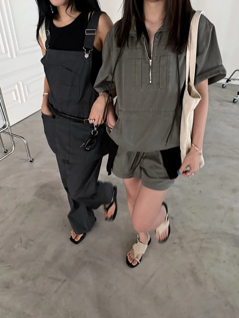 Jade Market - Korean Women Fashion - #momslook - Easy Washed Top - 10