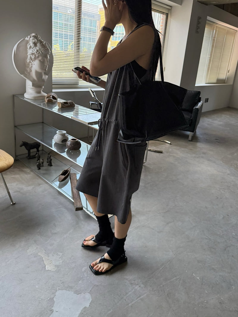 Jade Market - Korean Women Fashion - #momslook - Nut Jumpsuit - 10