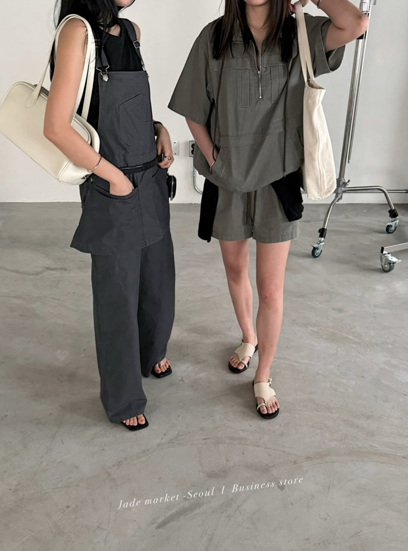Jade Market - Korean Women Fashion - #momslook - Layered Suspender Top - 10