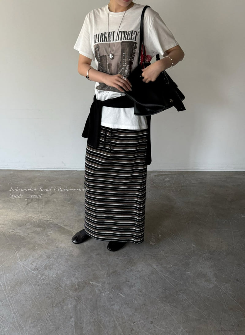 Jade Market - Korean Women Fashion - #momslook - Mono Skirt - 5