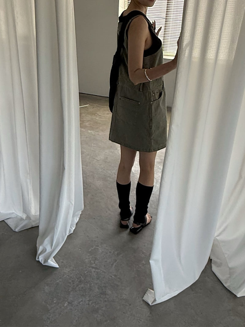 Jade Market - Korean Women Fashion - #momslook - Zipper Mini Dress - 7