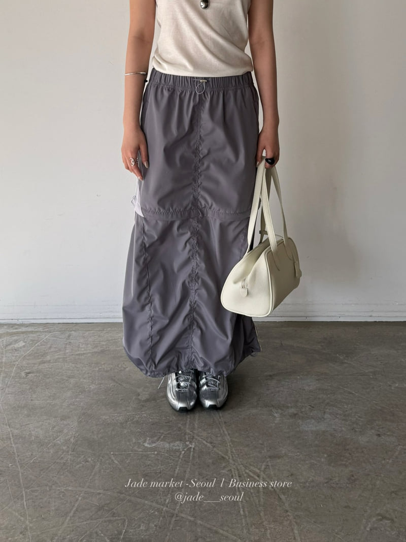 Jade Market - Korean Women Fashion - #momslook - Two-Way Skirt - 4