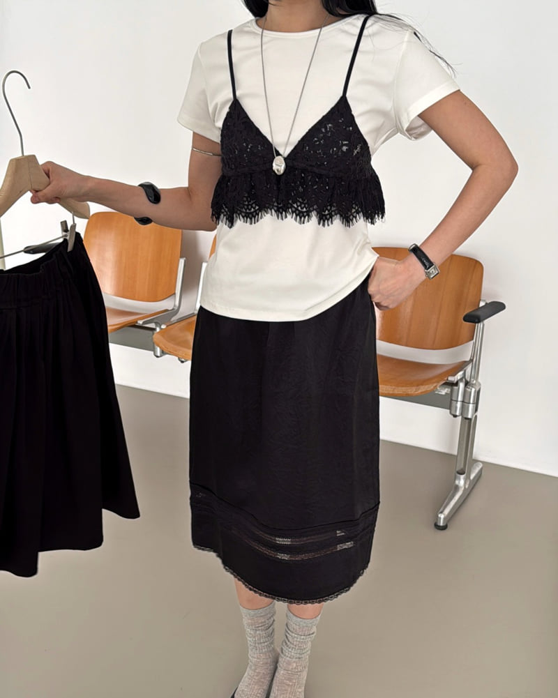 Jade Market - Korean Women Fashion - #thelittlethings - Lace Top - 4