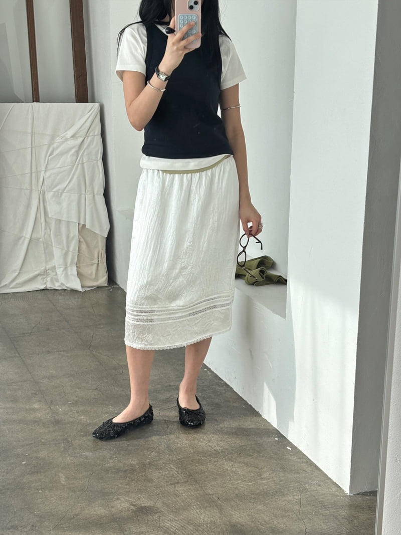Jade Market - Korean Women Fashion - #shopsmall - Charming Lace Skirt - 5