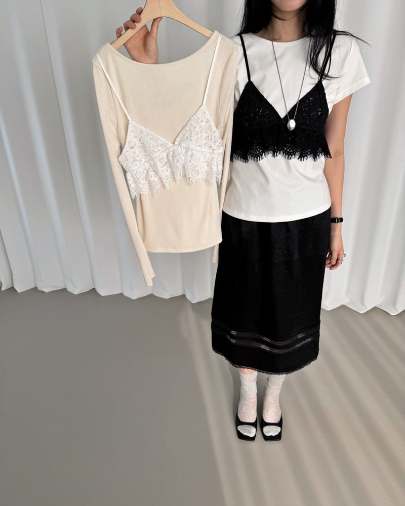 Jade Market - Korean Women Fashion - #thelittlethings - Lace Top - 3