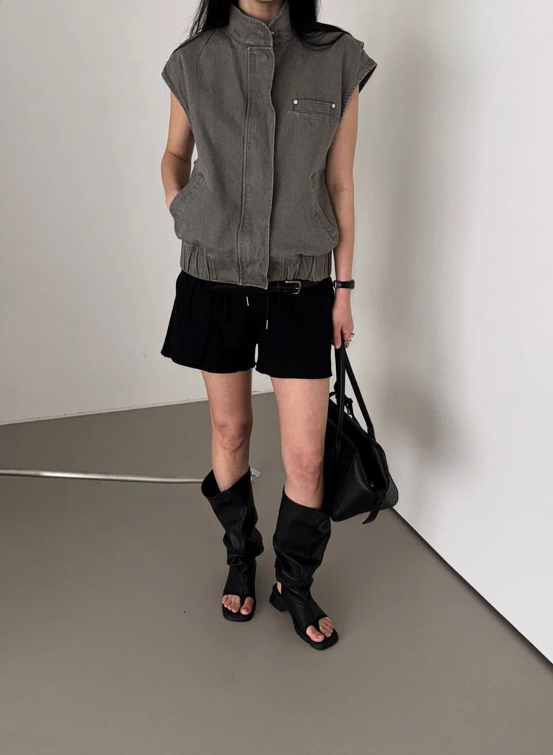 Jade Market - Korean Women Fashion - #womensfashion - Signature Vest - 8