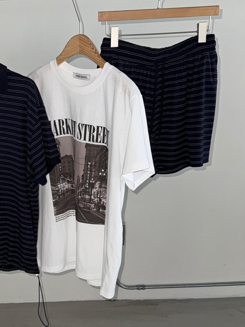 Jade Market - Korean Women Fashion - #womensfashion - Market Graphic Tee - 6