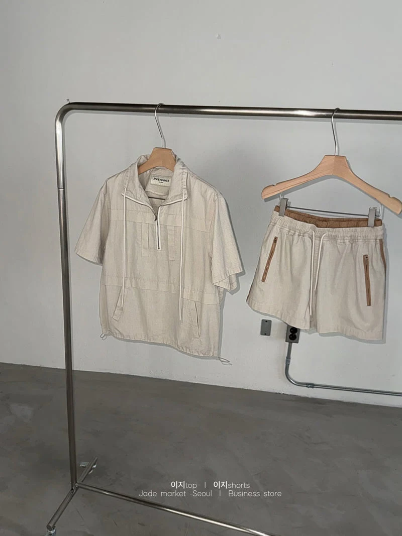 Jade Market - Korean Women Fashion - #womensfashion - Easy Washed Top - 7