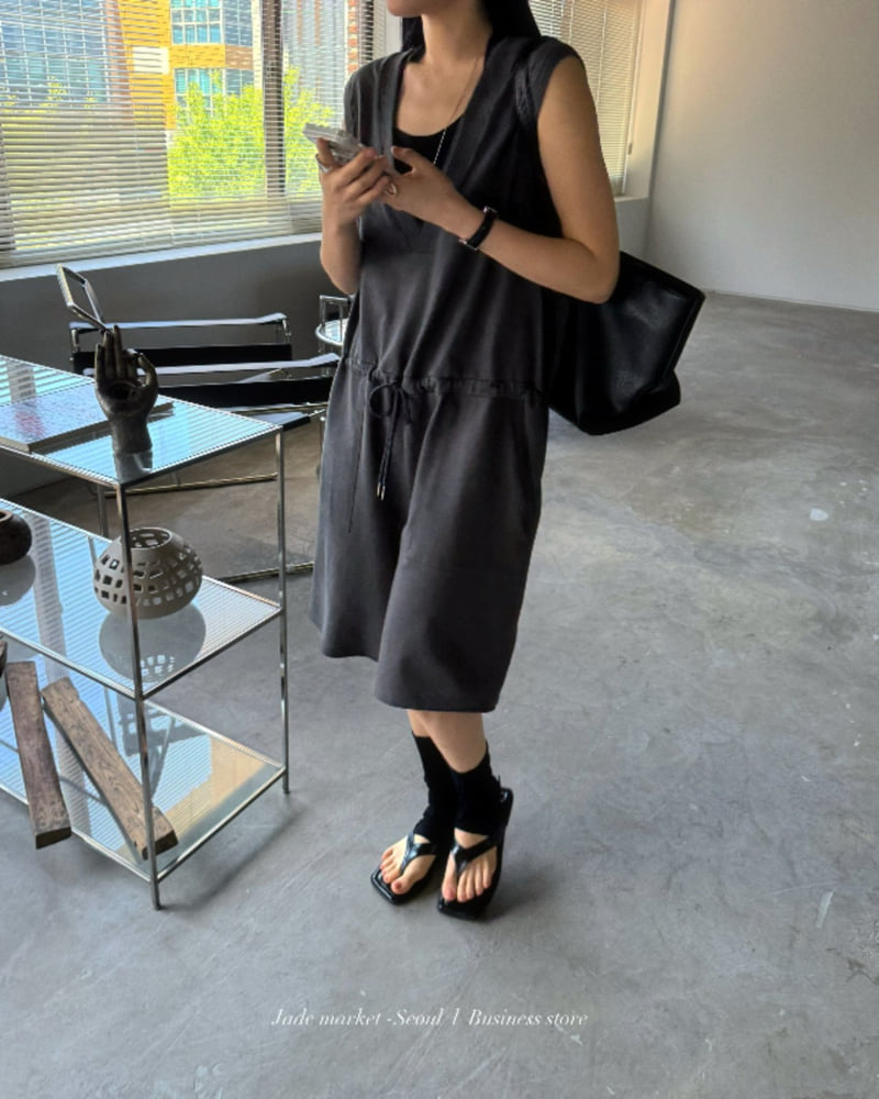 Jade Market - Korean Women Fashion - #womensfashion - Nut Jumpsuit - 12