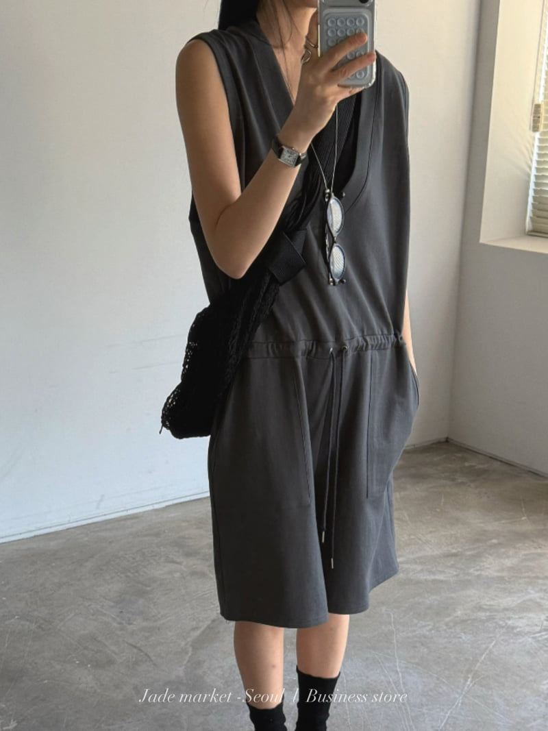 Jade Market - Korean Women Fashion - #womensfashion - Nut Jumpsuit - 8