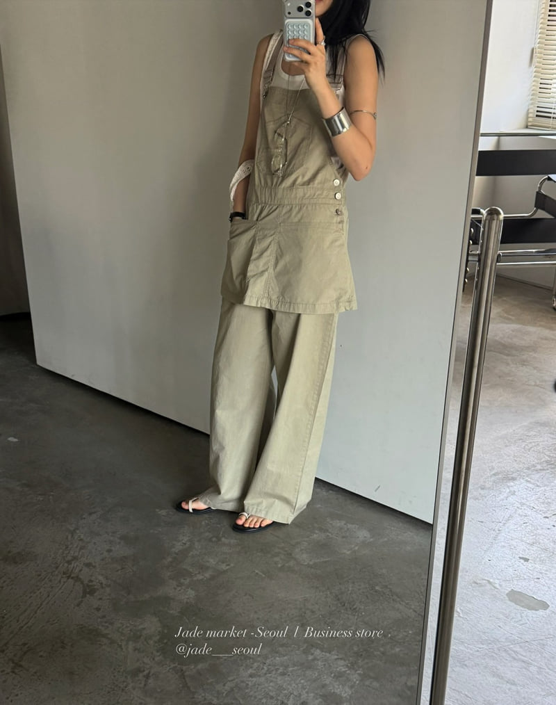 Jade Market - Korean Women Fashion - #womensfashion - Layered Suspender Top