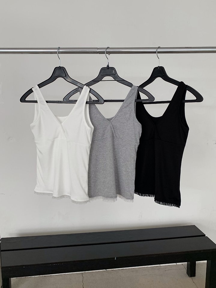 Jeiin - Korean Women Fashion - #momslook - Muse Sleeveless Top