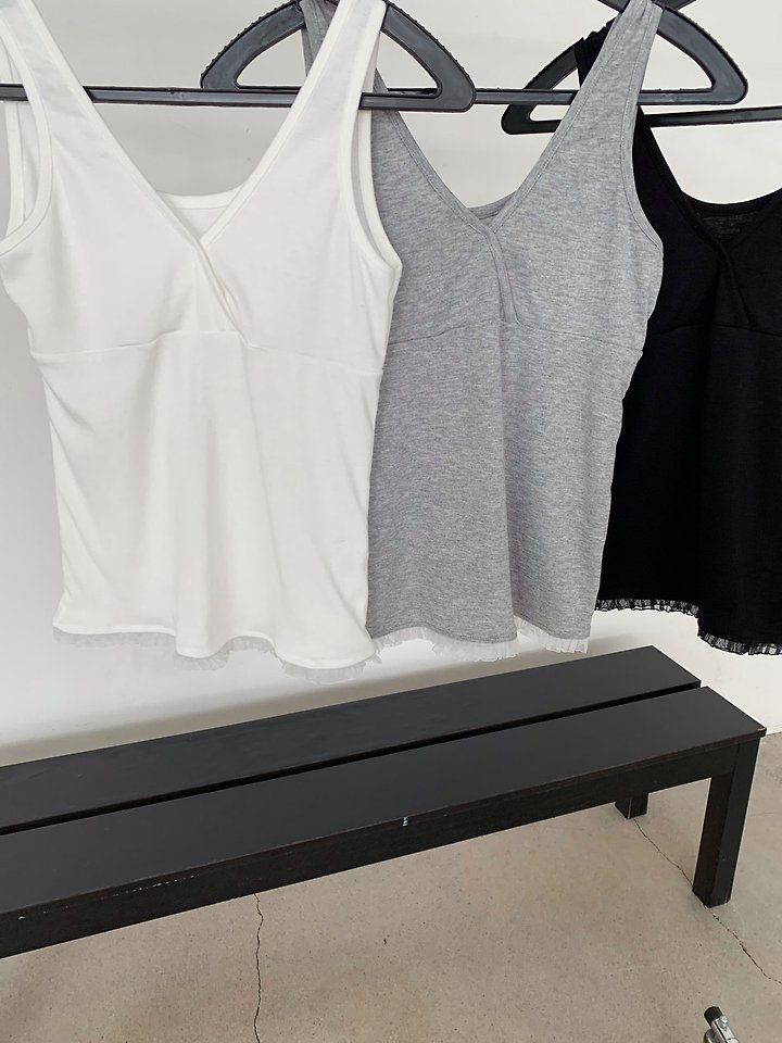 Jeiin - Korean Women Fashion - #momslook - Muse Sleeveless Top - 3