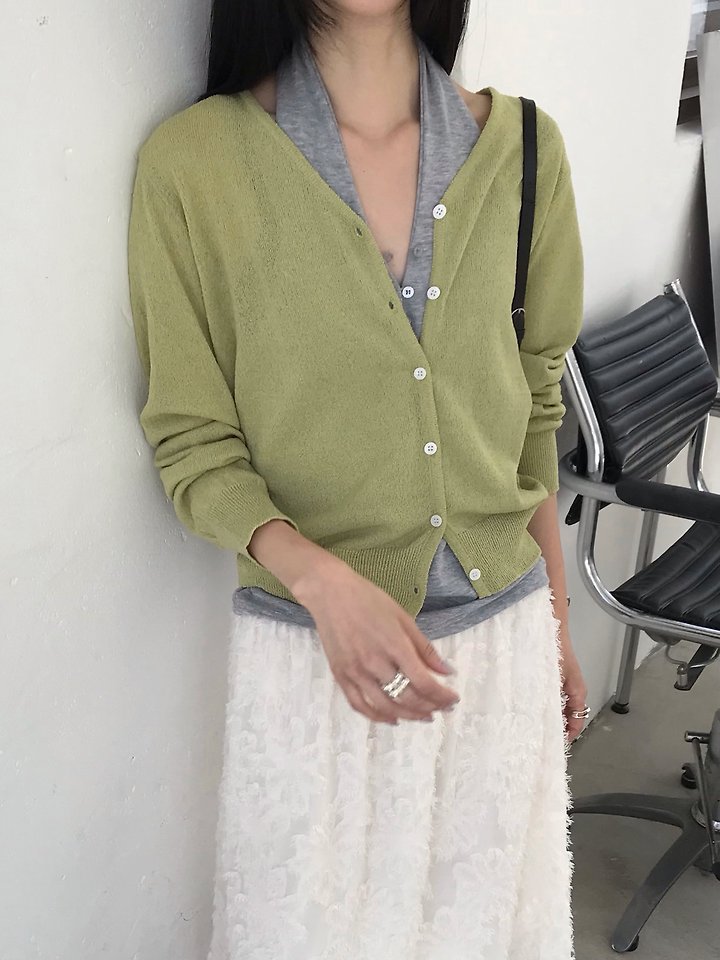 Jeiin - Korean Women Fashion - #momslook - Slush Cardigan