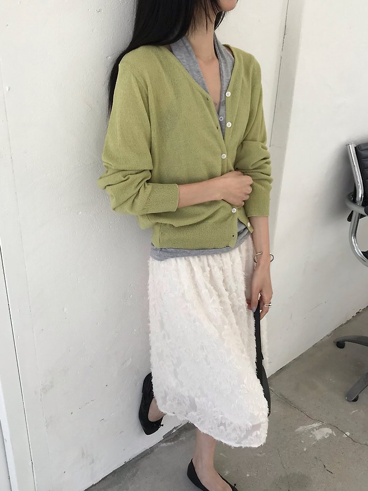 Jeiin - Korean Women Fashion - #momslook - Slush Cardigan - 3