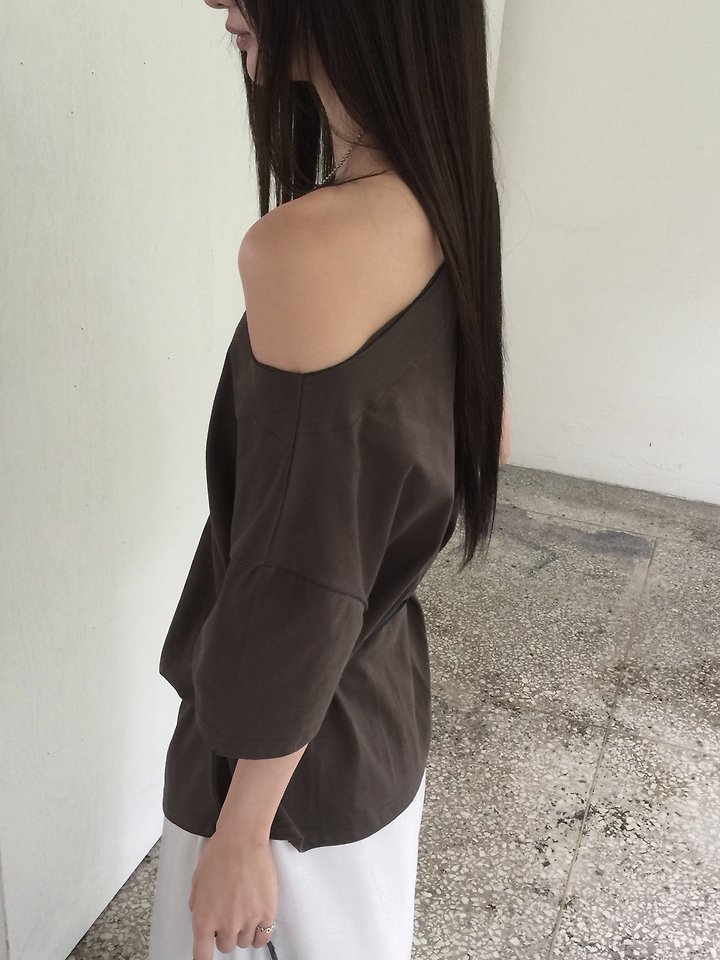 Jeiin - Korean Women Fashion - #momslook - Cut Tee - 8